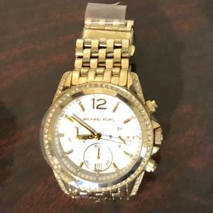 Gold Michael Kors watch